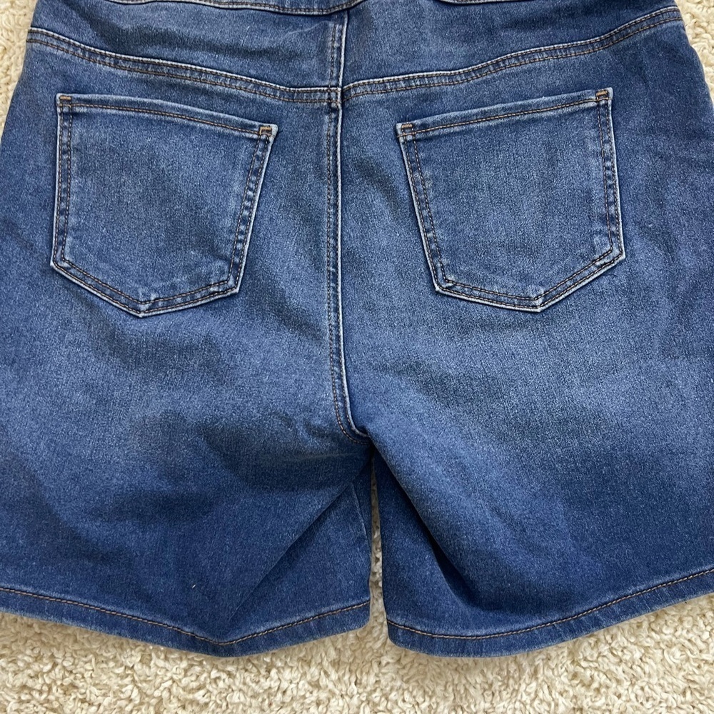 WOMENS NEW DIRECTION PULL ON SHORTS SIZE 10 SHORT EUC - Picture 7 of 10
